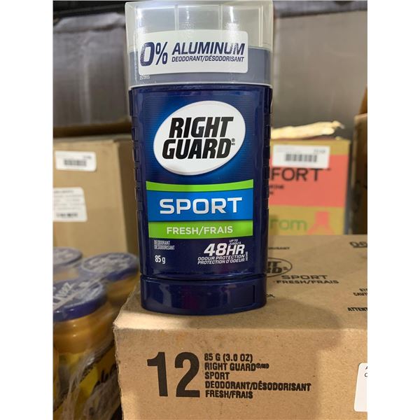 CASE LOT - Right Guard Sport Fresh 48 Hour Deodorant 12 x 85g