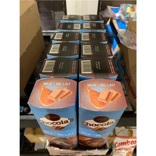 CASE LOT - Chocola's Crispy Thins 12 x 125g