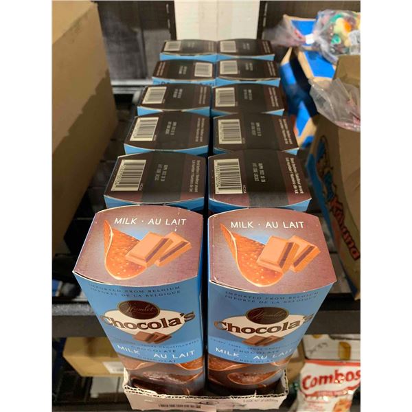 CASE LOT - Chocola's Crispy Thins 12 x 125g