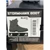 Image 2 : Icon Stormhawk Waterproof Mens Motorcycle Boots SIZE 8 BLACK