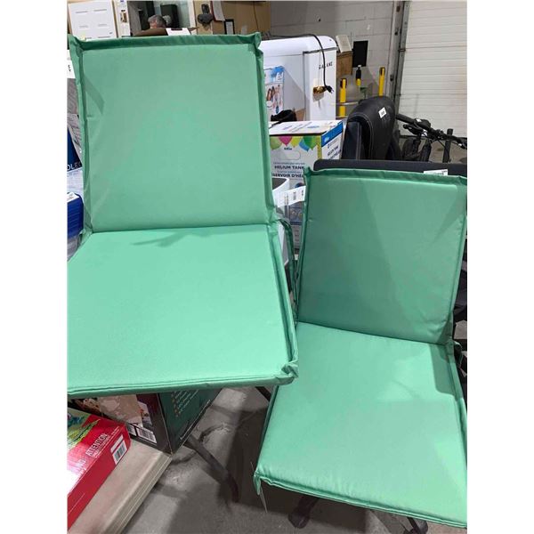 Lot of 2 Alt-high back chair cushion