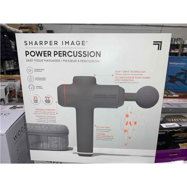 Sharper Image Power Percussion Deep Tissue Messager