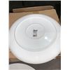 Image 4 : Lord Coupe Round Platter 33cm set of 2 White