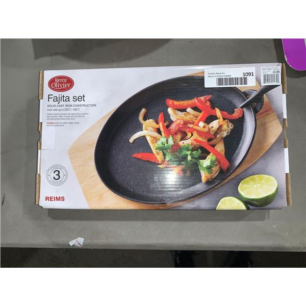 Remy Olivier Fajita Set 3pcs