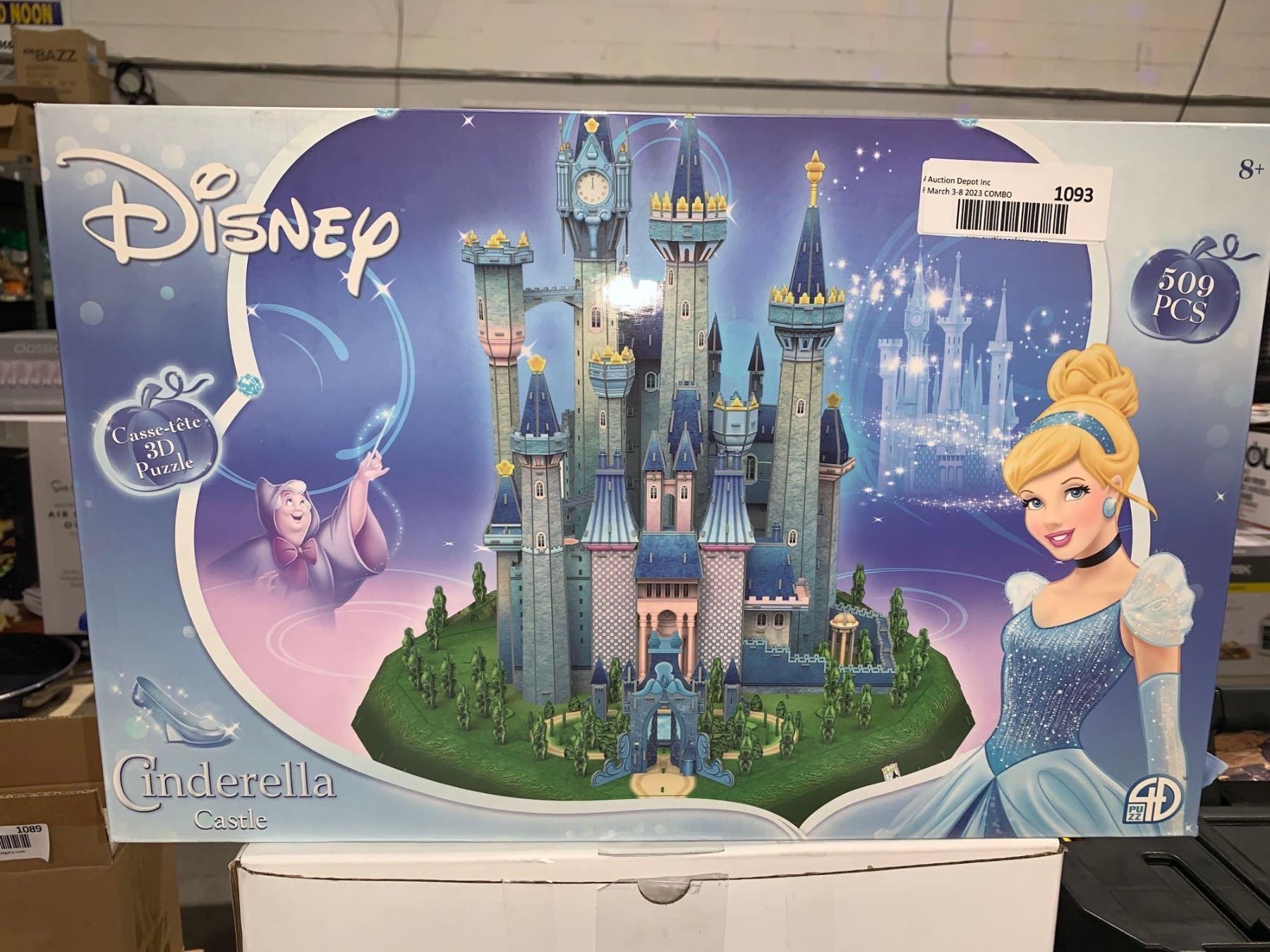 Disney 3D Model Kit Cinderella Castle 509pcs