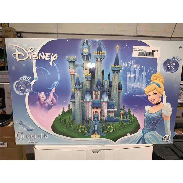 Disney 3D Model Kit Cinderella Castle 509pcs