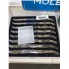 Image 1 : Trudeau Laguiole Stainless Steel Knife Set 8pcs
