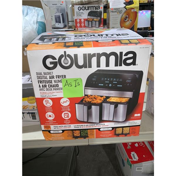 Gourmia Dual Drawer Digital Digital Air Fryer