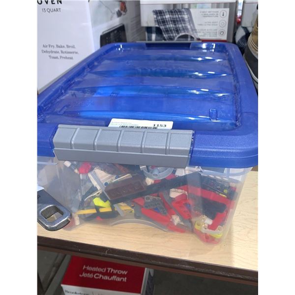 Medium Size Bin of Assorted Lego Pisces