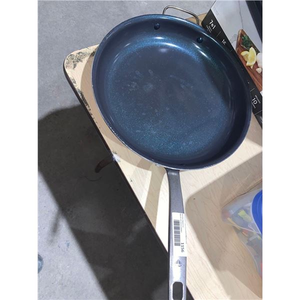 Large Blue Diamond Non-Stick Frying Pan