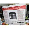 Image 3 : Gourmia Dual Drawer Digital Digital Air Fryer