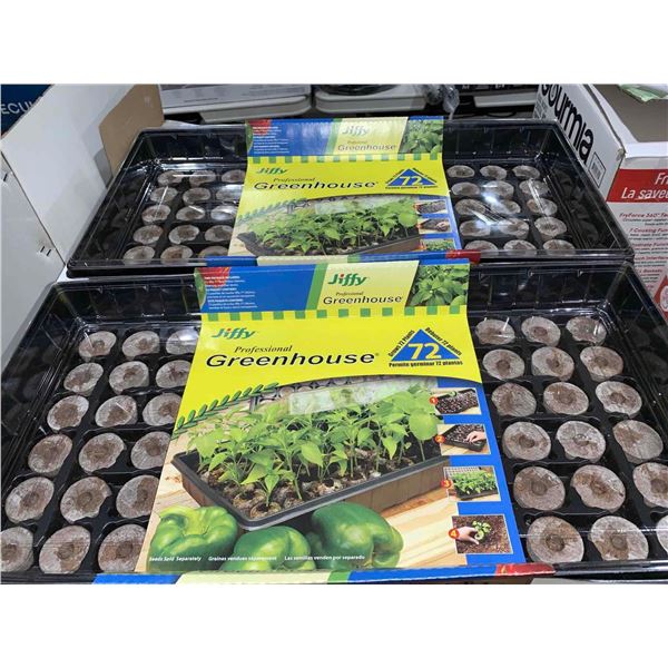 Jiffy Greenhouse Plant Pods (2x72ct)