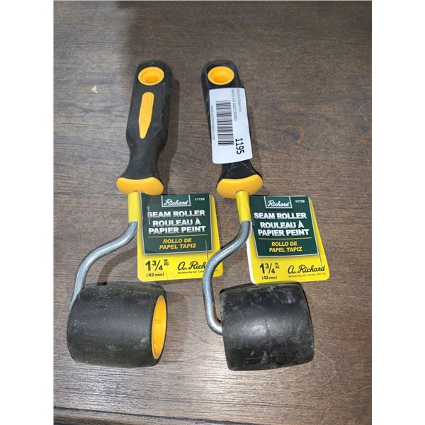 Richard Seam Roller 1 3/4" lot of 2