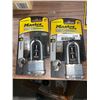Image 1 : Master Lock magnum 2" Keyd lock - Lot of 2