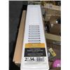 Image 2 : Lot of 10 2.25x14" White Floor Register Covers