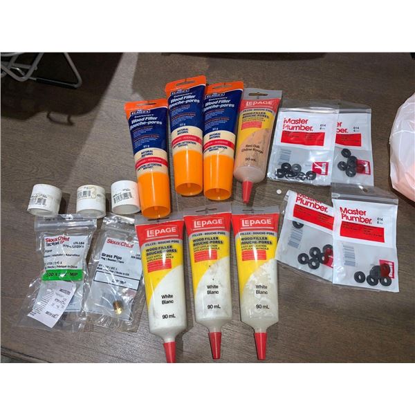 Lot of Assorted Household Repair Supplies