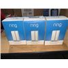 Image 1 : Ring Alarm Window and Door Contact Sensor - Lot of 3