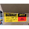 Image 3 : Lot of 5 DEWALT Grinding Wheel for Metal, 4-1/2-Inch x 1/4-Inch x 5/8-Inch (DW4523)