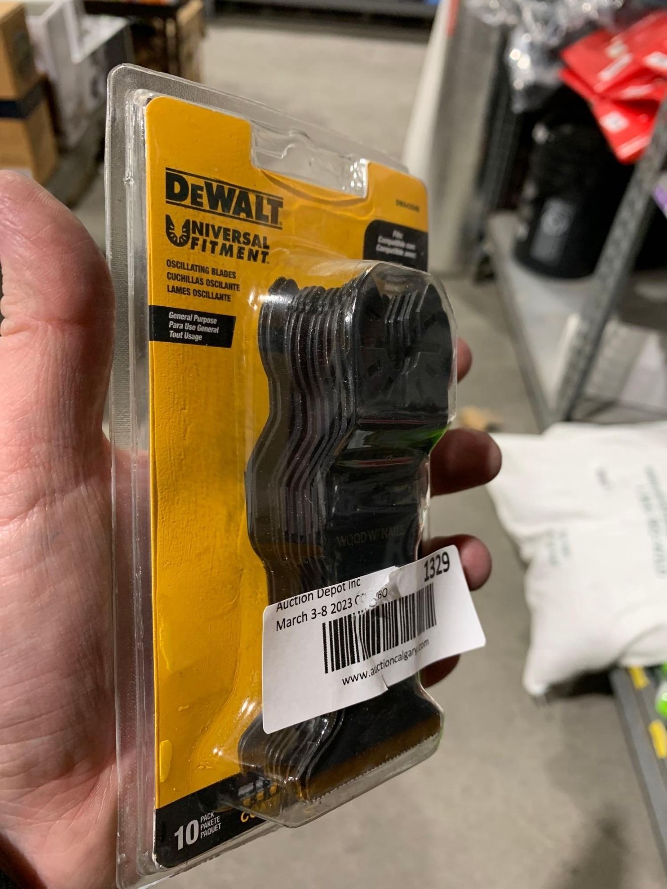 DeWalt Universal Fit Oscillating Blades 10 Pc