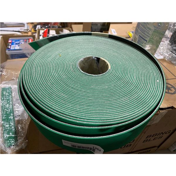 Habasit Canada HAT-12P, High Duty Rubber Conveyor & Processing Belt-  3"x65', 4"