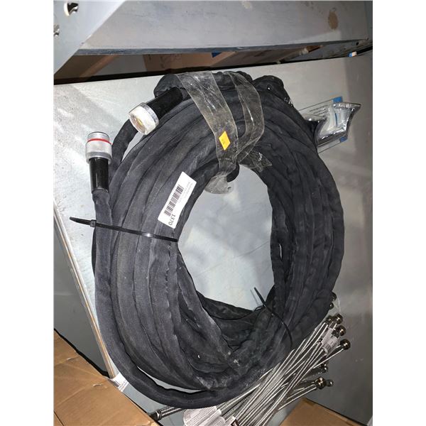 Nylon Covered High Pressure Black Garden Hose