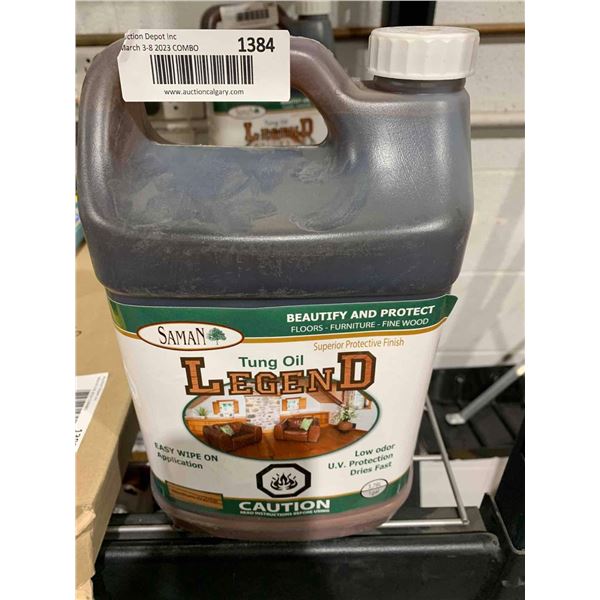 Tung Oil Legend Medium Walnut 3.78L