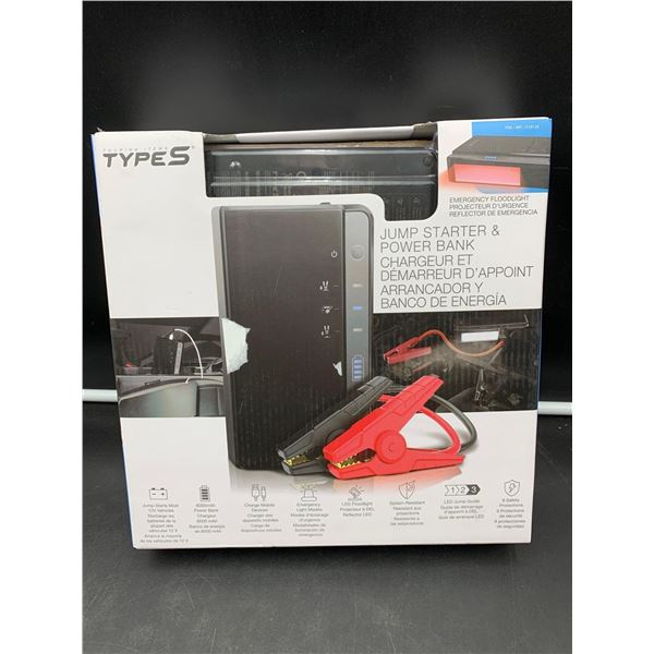 TypeS Jump Starter & Power Bank