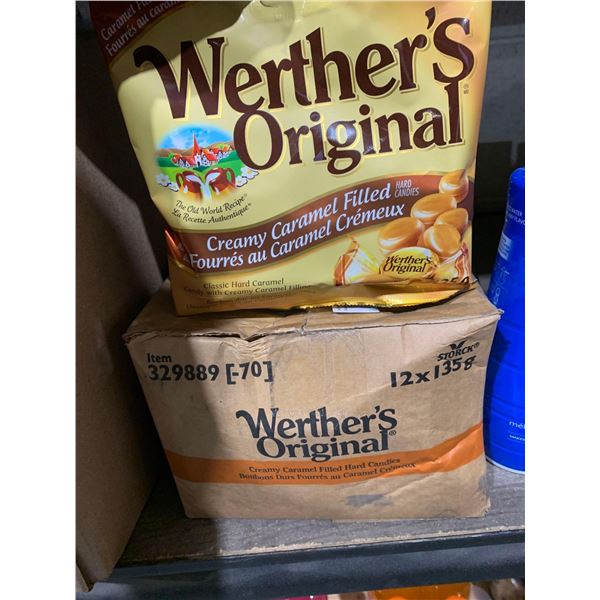 Werther's Original Creamy Caramel filled Hard Candies 12x135g