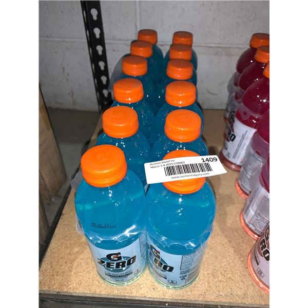G Zero Gatorade- glacier Freeze (12 x 591ml)