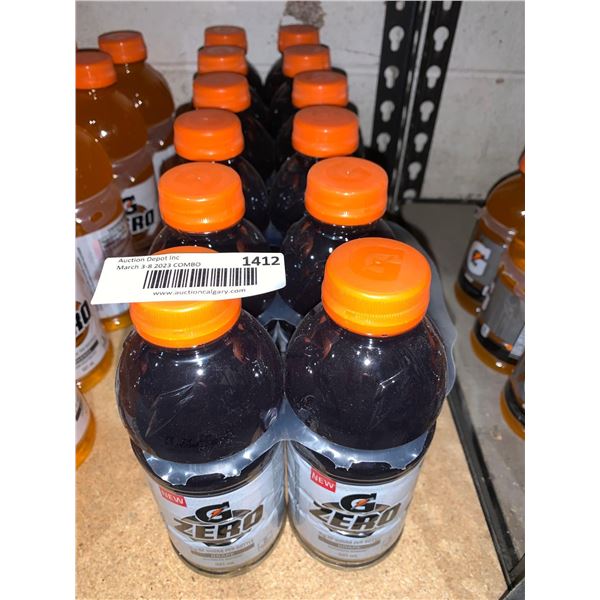 G Zero Gatorade- Grape (12 x 591ml)