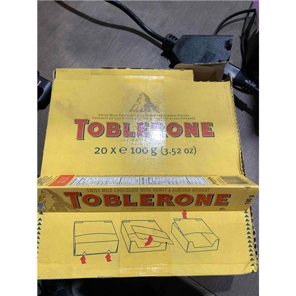 Toblerone Swiss Chocolate Bars 20x100g