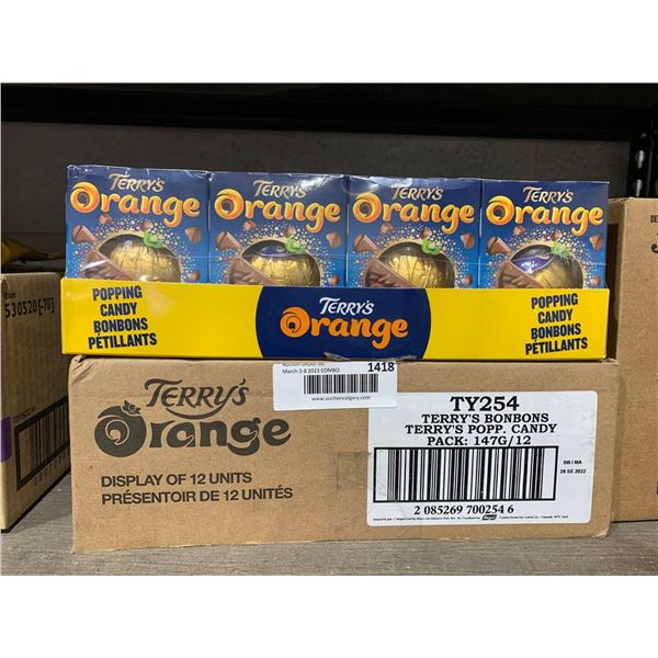 Terry's Orange with popping Candies 12x 147g