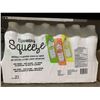 Image 1 : Sparkling Squeeze Naturally Flavored Sparkling Water - Assorted Flavors - 24x500ml