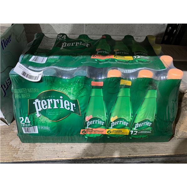 Perrier Carbonated Natural Spring Water Assorted Flavors 24 x 500ml
