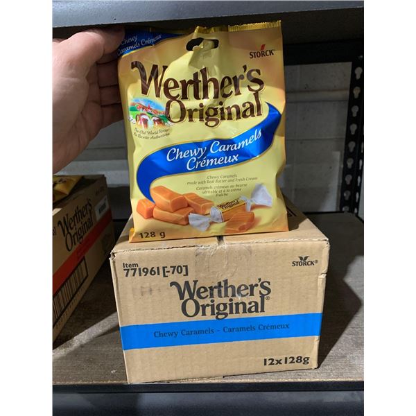 Werther's Chewy Caramel Candies 12x128g