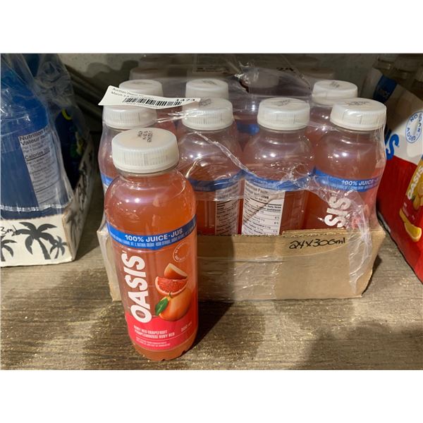 Oasis Pink Grapefruit Juice 24x300ml