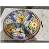 Image 3 : Colorful Metal Butterfly Garden Decor 28" Diameter