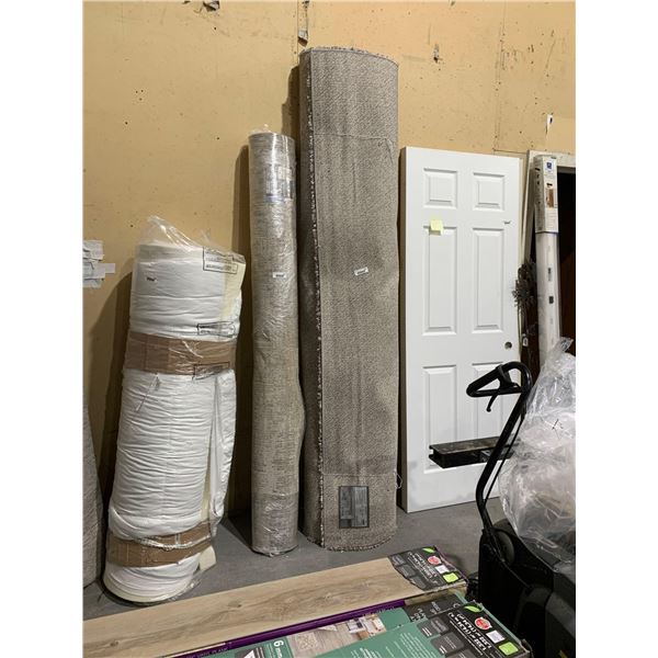 Brio "Morton Blue Gold" Designer Area Rug 6'x9'