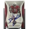 Image 1 : SIGNED 2018 PANINI DAVID JOHNSON NO. 2 19/99