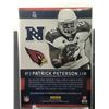 Image 2 : SIGNED 2013 PANINI PATRICK PETERSON NO. 10 JERSEY PATCH CARD