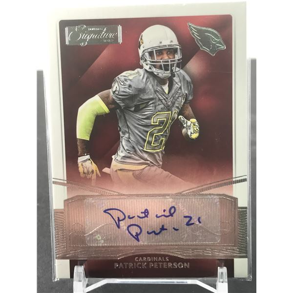 2015 PANINI PATRICK PETERSON NO. 337 AUTO