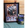 Image 1 : Framed & Matted Detroit Tiger 2011-2012 Wall Picture & One Bag of Black Rifle "CAF" Coffee