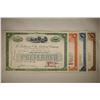 Image 1 : 4 ASSORTED VINTAGE RAILROAD STOCK CERTIFICATES