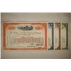 Image 2 : 4 ASSORTED VINTAGE RAILROAD STOCK CERTIFICATES