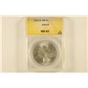 Image 1 : 1922 PEACE SILVER DOLLAR ANACS MS63