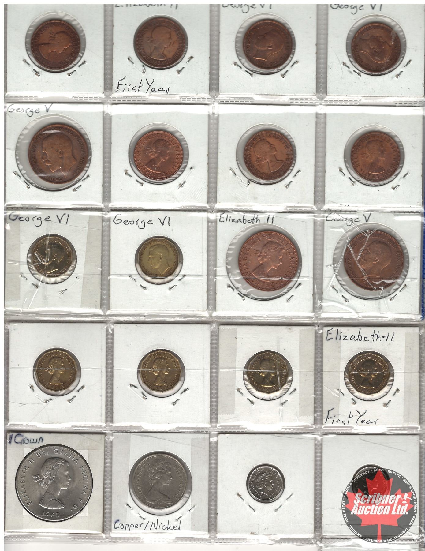 Great Britain Coin Collection (21): (SEE LIST IN PICTURES)