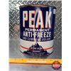 Image 2 : PEAK PERMANENT ANTI-FREEZE (One Gallon Tin) (8"H x 6-3/4"Dia) (SEE PICS!)  (NOTES: ALL OIL TINS/CANS