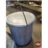 Image 5 : GSW Triumph Churn, Galvanized Milk Can & Wooden Barrel/Bucket w/Galvanized Lid (Milk Can Measures: 1