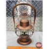 Image 3 : Antique & Rare : CNR Railroad Lantern (Made by T.I. Morse) (San Antonio Texas) (13"H) (SEE PICS!)