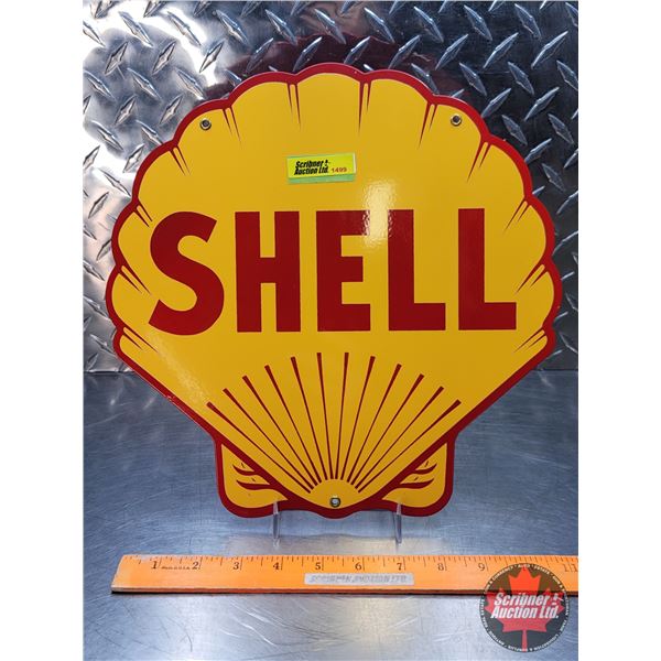 Reproduction Single Side Enamel Sign